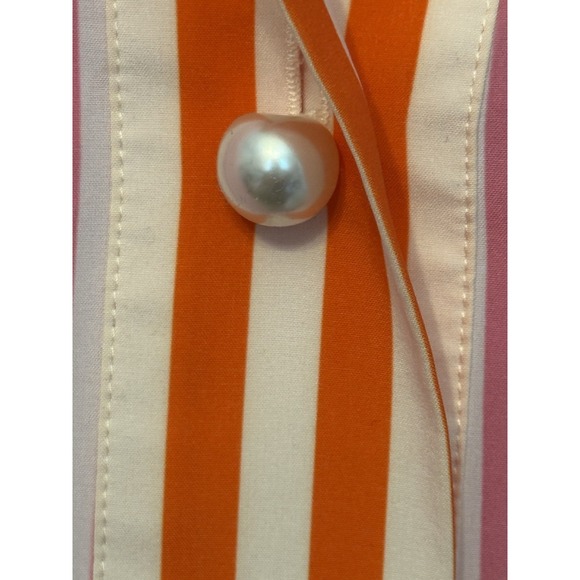 Tuckernuck Atlantic-Pacific Willow Oversized Tunic Pink Orange Stripe XXXL - Picture 4 of 9